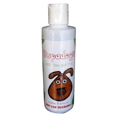 Supadogs Anti Tick And Flea Dog Shampoo 200ml